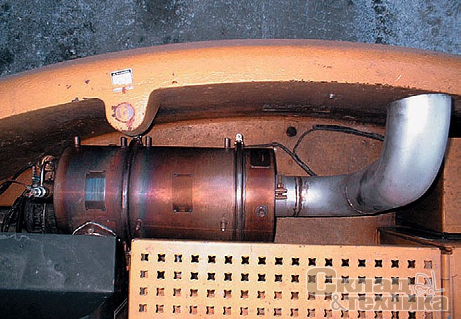 Гофрированный металлорукав(труба) для отвода выхлопных газов
