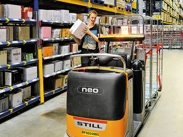 Компания Detailresult Logistiek BV доверяет комплектование заказов STILL iGo neo