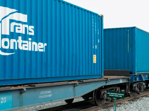 «ТрансКонтейнер» запустил контейнерный поезд из Краснодара в Китай