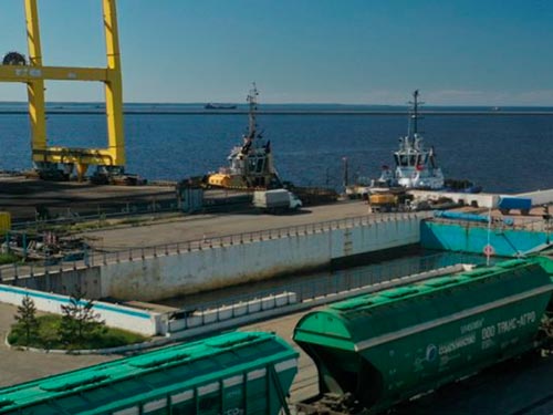 «Новотранс» на 43% увеличил объем перевалки грузов на паромном комплексе в порту Усть-Луга